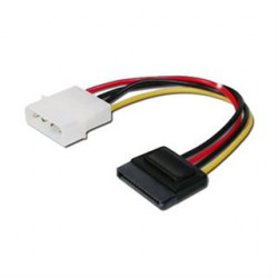CABLE SATA ALIMENTACION MOLEX 4PIN M SATA H 016M OEM NANOCABLE